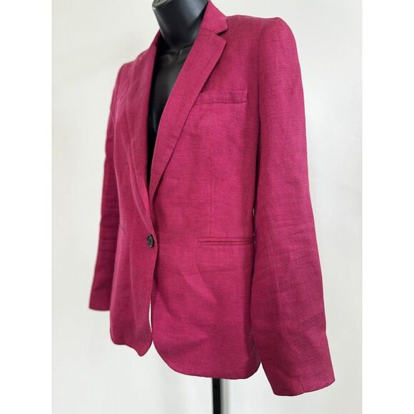 Veronica Beard Dickey Linen Blend Blazer Jacket Women's Size 0 - Picture 4 of 12